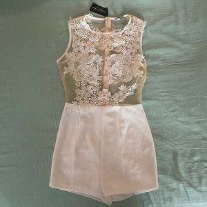 NEW with tags White Lace Romper